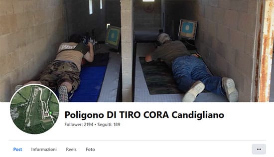 Poligono DI TIRO CORA Candigliano